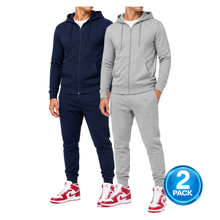 Heather Grey / Navy
